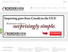 Tablet Screenshot of borderview.com